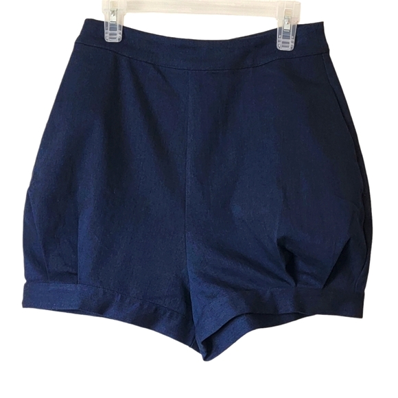 NBD Pants - Revolve  NBD indigo shorts size xs